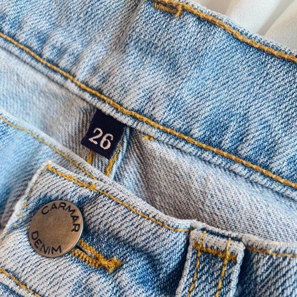 High Waisted Jean Shorts - Picture 4 of 5